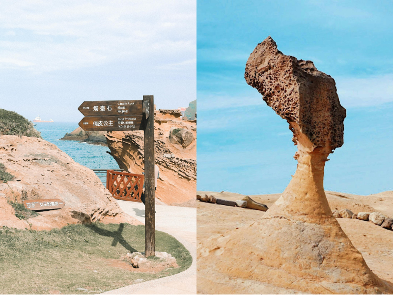 野柳地質公園女王頭,台灣最著名的蕈狀岩地標|AllGo Taiwan 台北包車